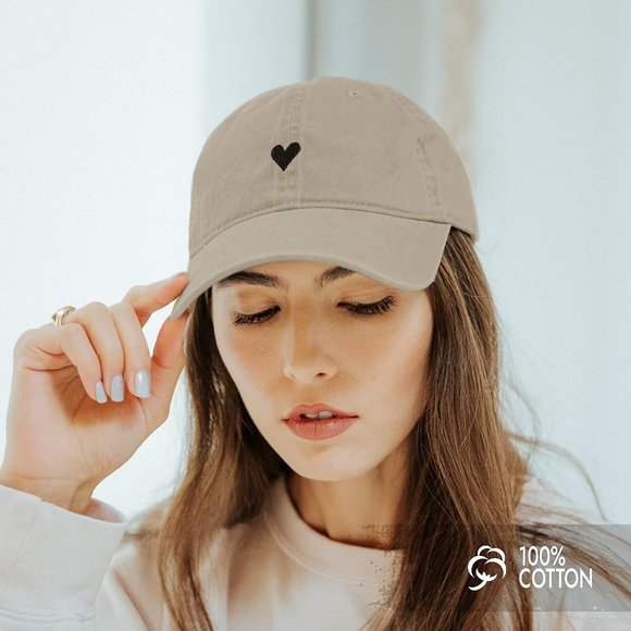 Women’s Cotton  Embroidered Brushed Baseball Unisex Fit Adjustable Hat main image 6